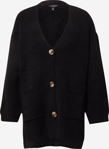 Mavi Knit Cardigan in Black: front