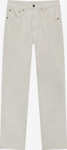 Pull&Bear Loosefit Jeans in Beige: predná strana