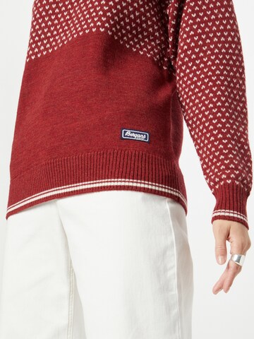 Bergans Sweter w kolorze czerwony