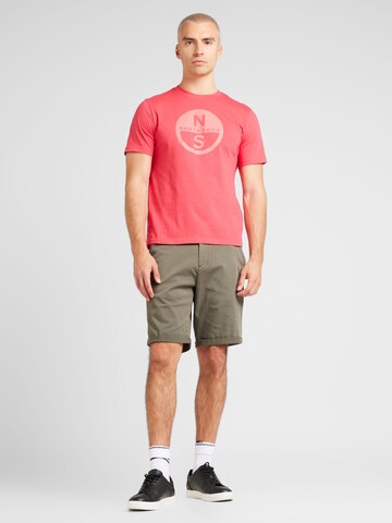 North Sails T-Shirt in Orange