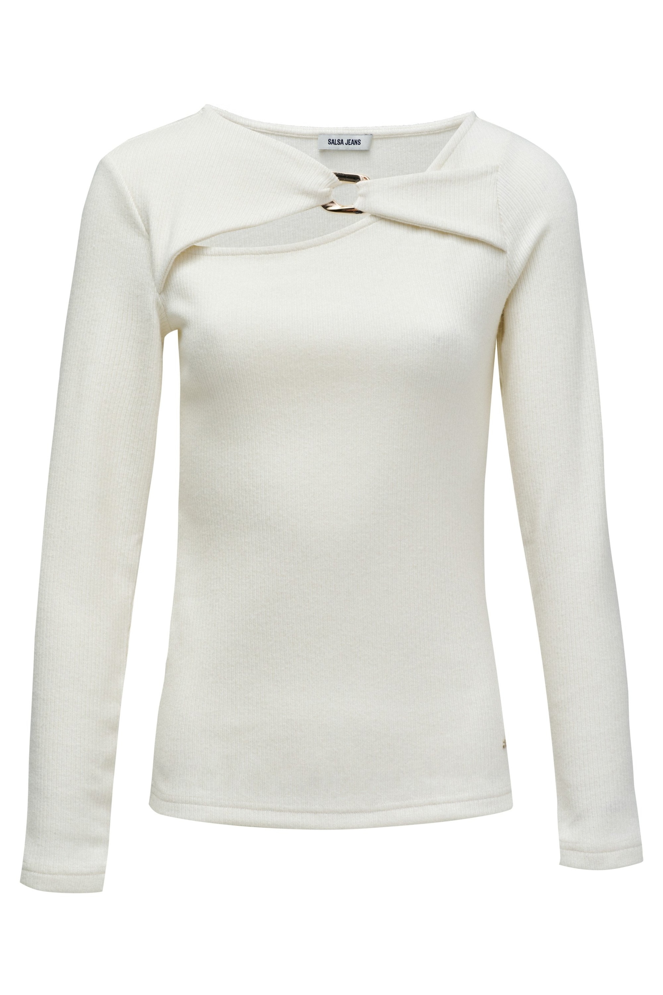 Salsa Jeans Pullover in Beige: Vorderseite