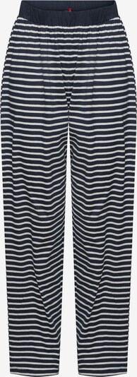 ESPRIT Pantalon de pyjama en bleu marine / blanc, Vue avec produit