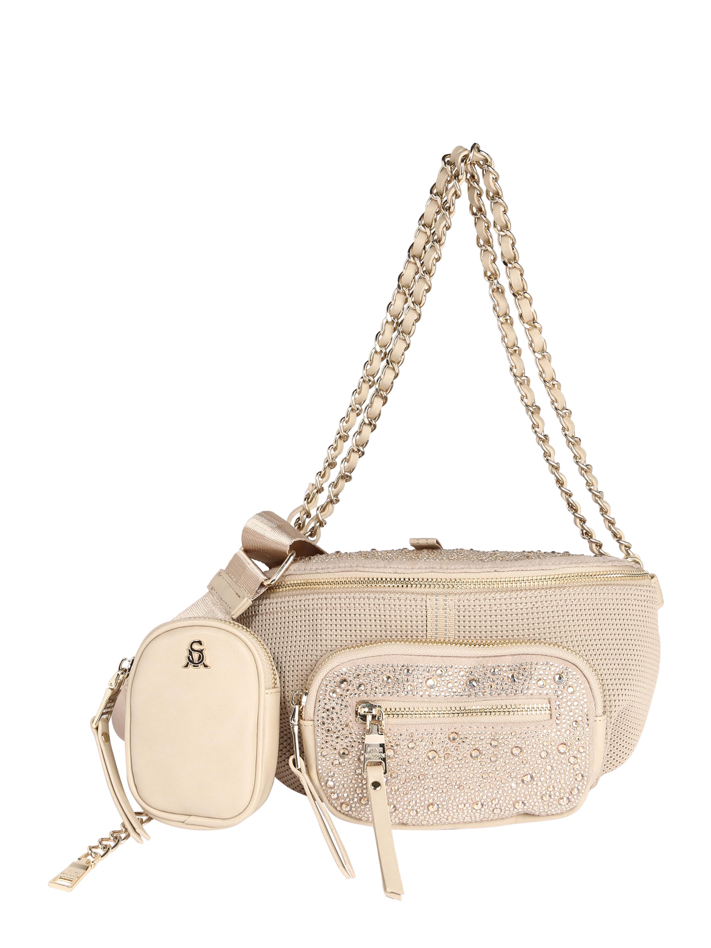 STEVE MADDEN Torba na pasek 'Bmaxima' w kolorze beżowy: przód