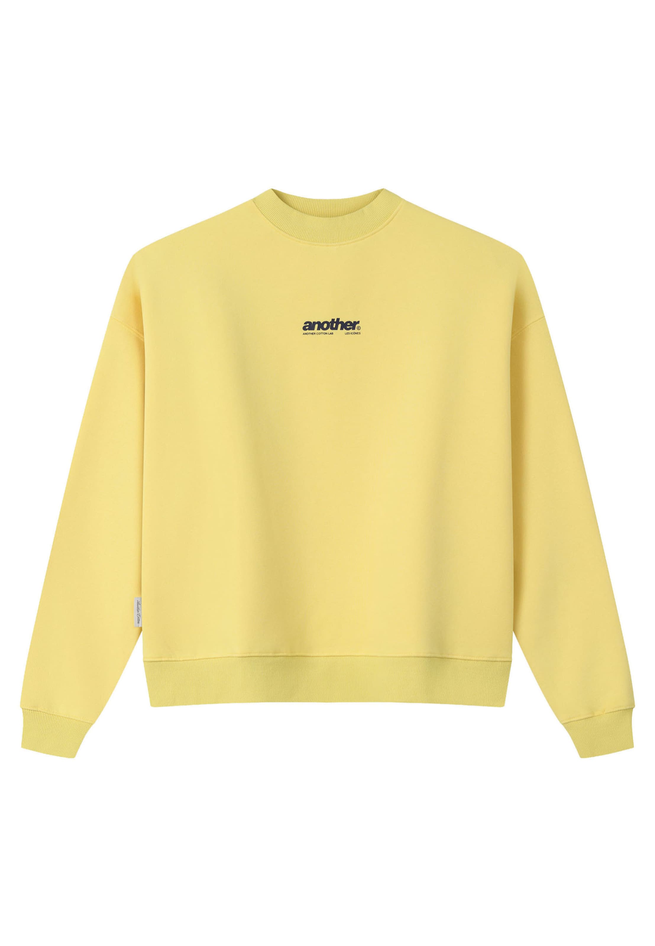 Felpa di Another Cotton Lab in giallo: frontale