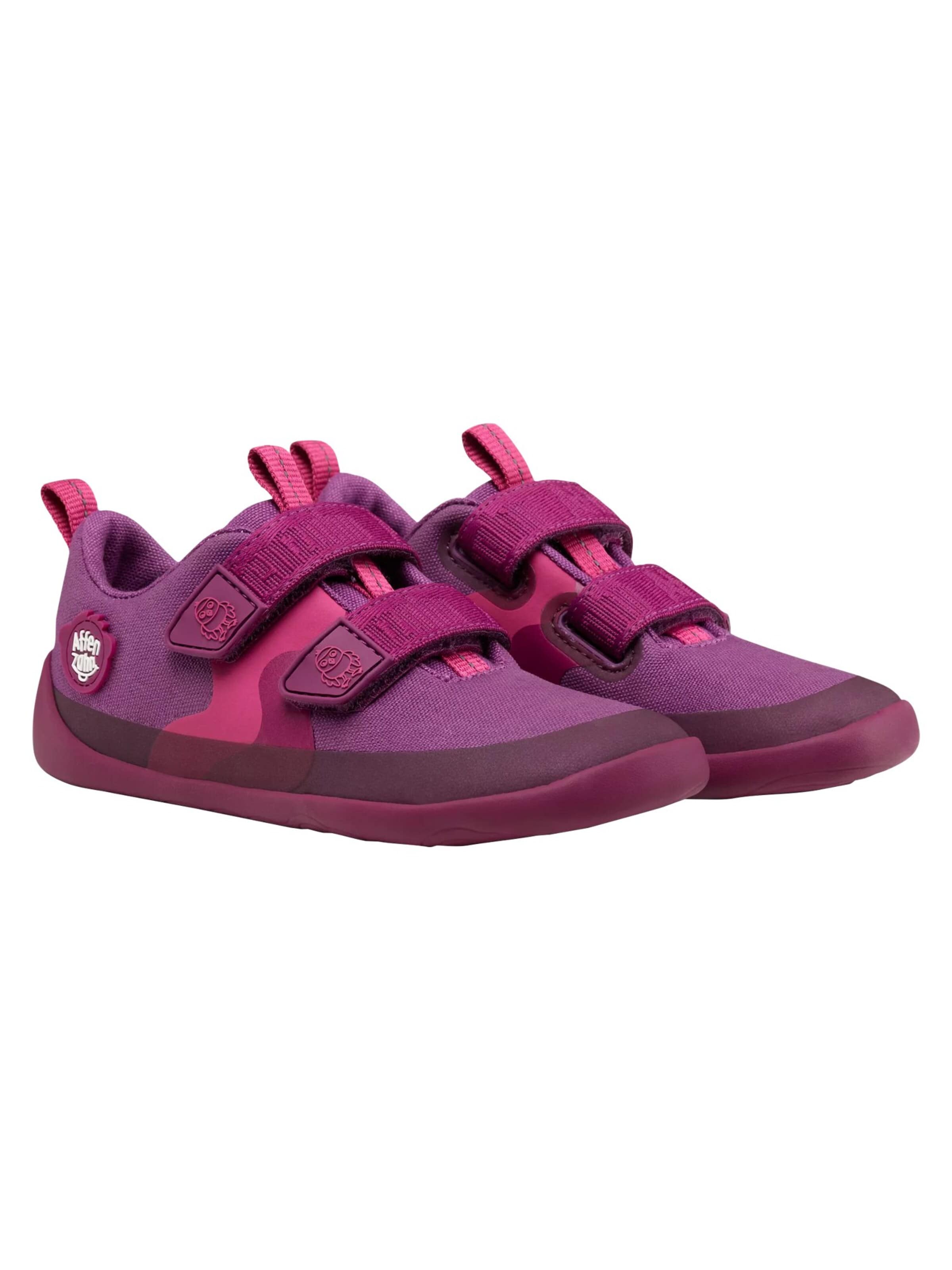 Affenzahn Sneaker 'Sneaker Baumwolle Lucky' in Lila