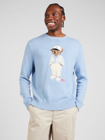 Polo Ralph Lauren Свитер в Синий: спереди