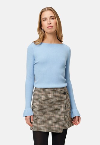 Pullover di zero in blu: frontale