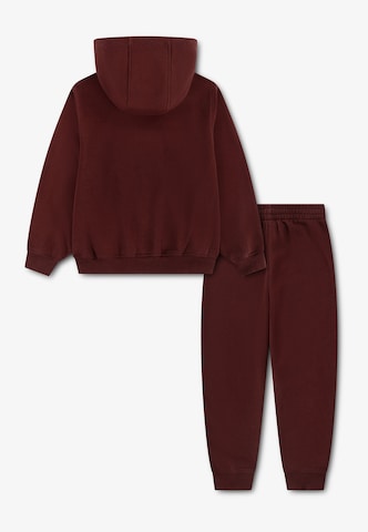 Tuta da jogging 'CLUB' di Nike Sportswear in rosso: dietro