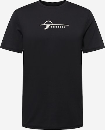 PROTEST Performance Shirt 'LEGUNDI' in Black: front