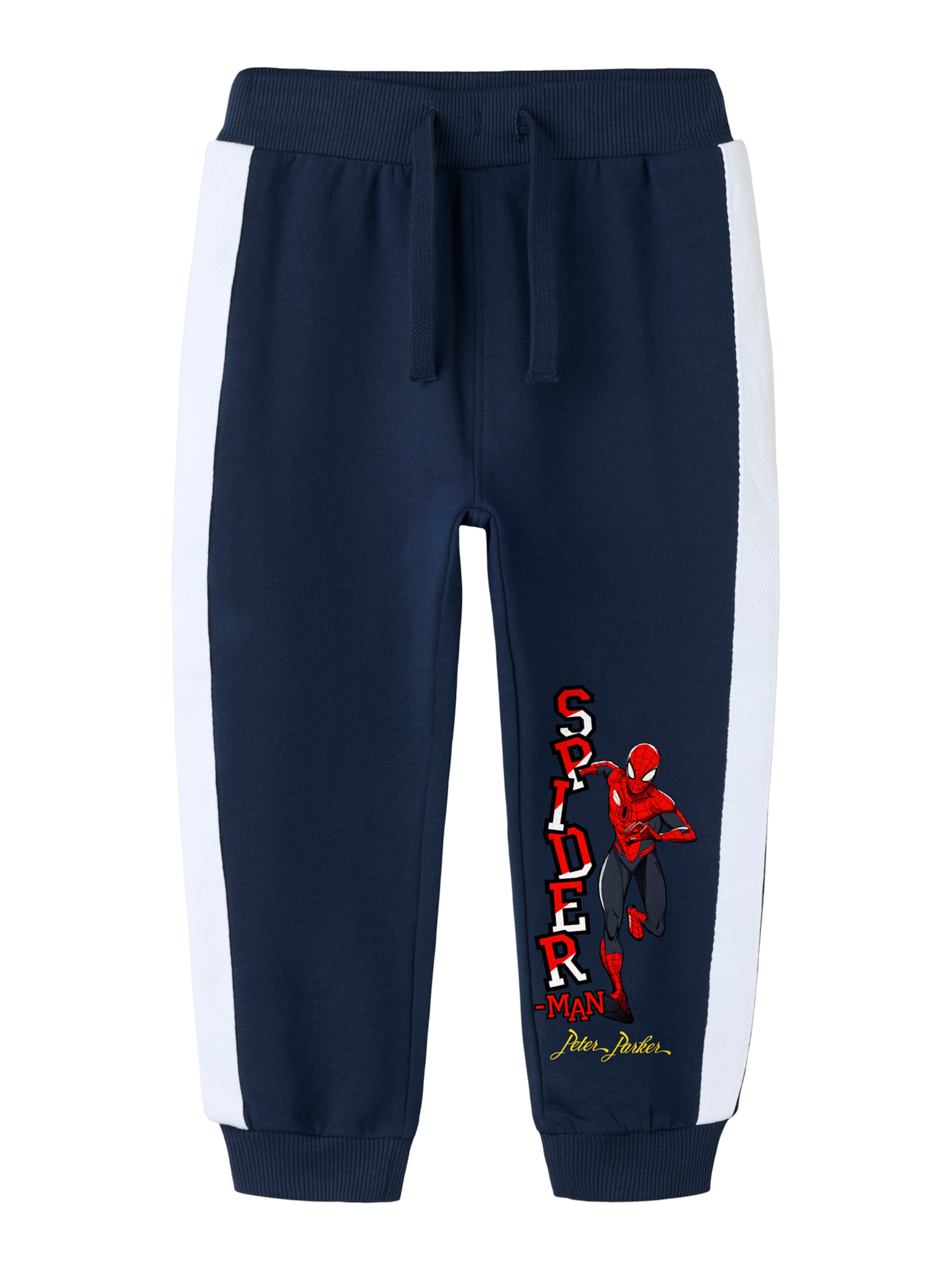 Pantalon 'NMMOLINDO SPIDER' NAME IT en bleu : devant