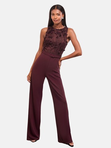 Lipsy Overal - Červená: predná strana