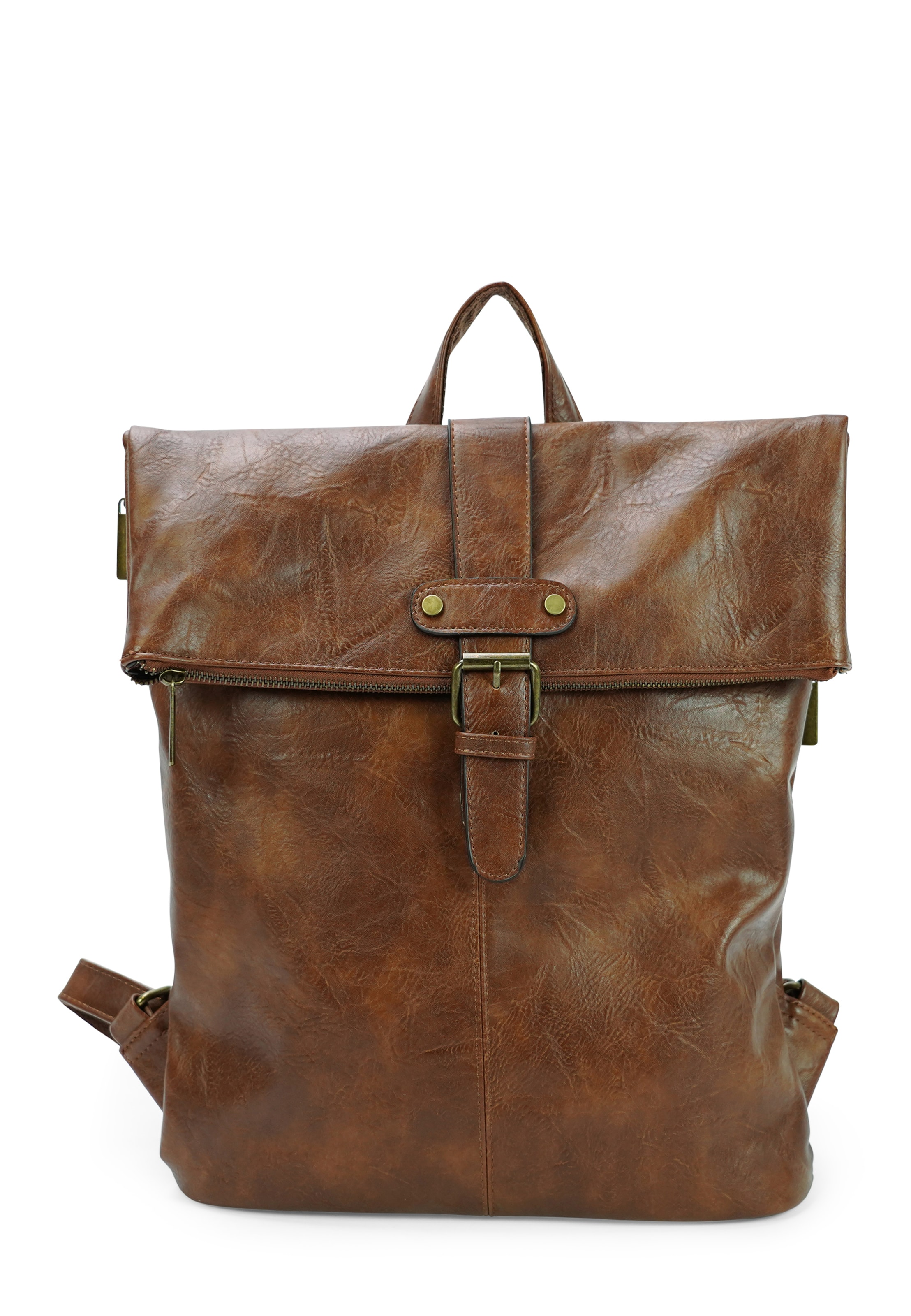 HARPA Backpack 'LIMA' in Brown: front
