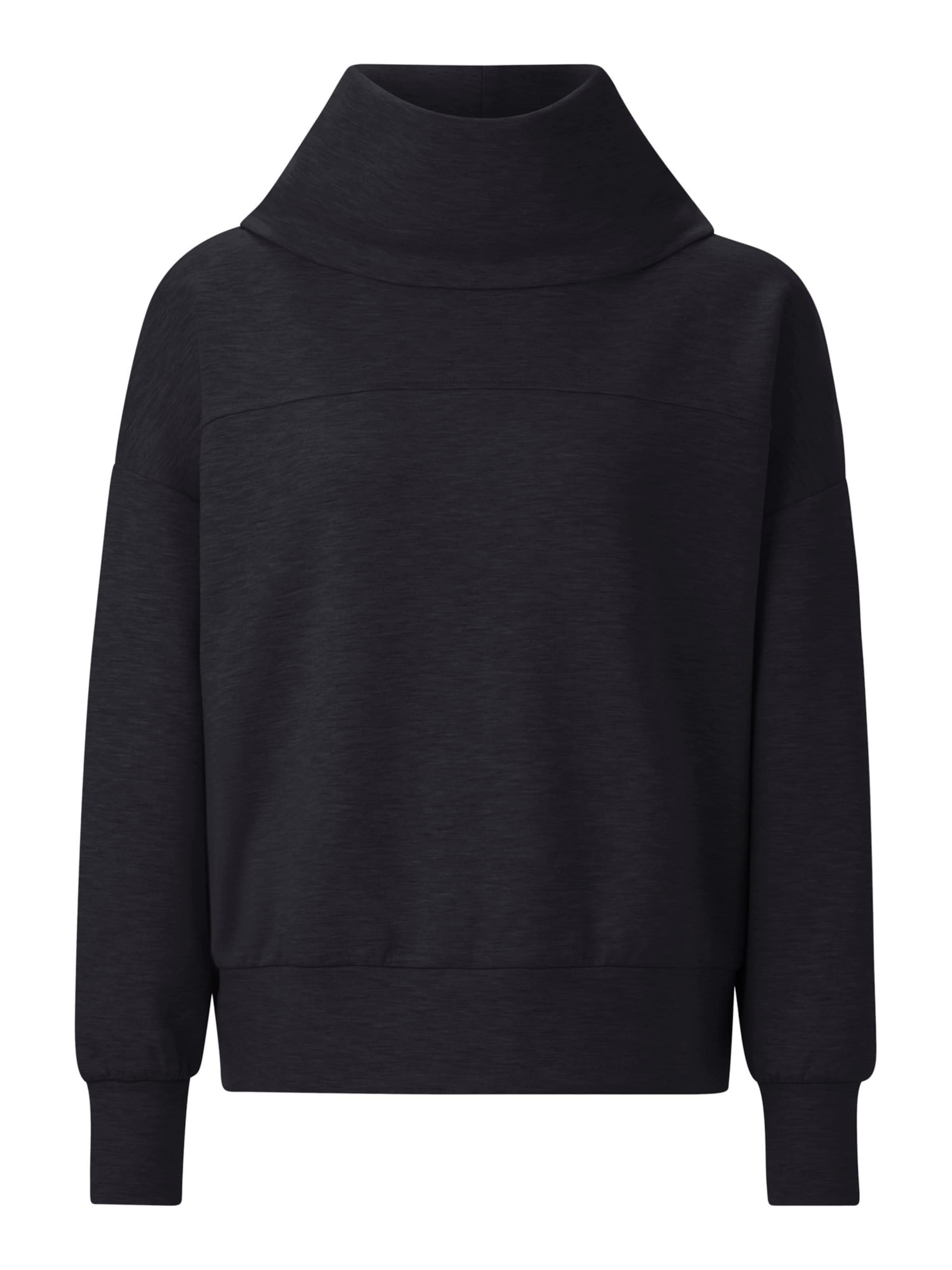 Rich & Royal - Sweatshirt em preto: frente
