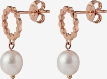 Boucles d'oreilles 'Aura Pearl' PURELEI en or : devant