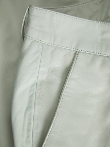 JJXX Široký strih Plisované nohavice 'Pearl' - Modrá
