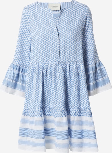 Summery Copenhagen Sukienka koszulowa 'Julia' w kolorze błękitny / białym, Podgląd produktu