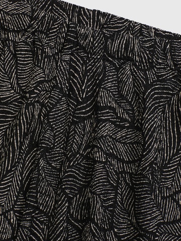 bonprix Wide leg Broek in Zwart