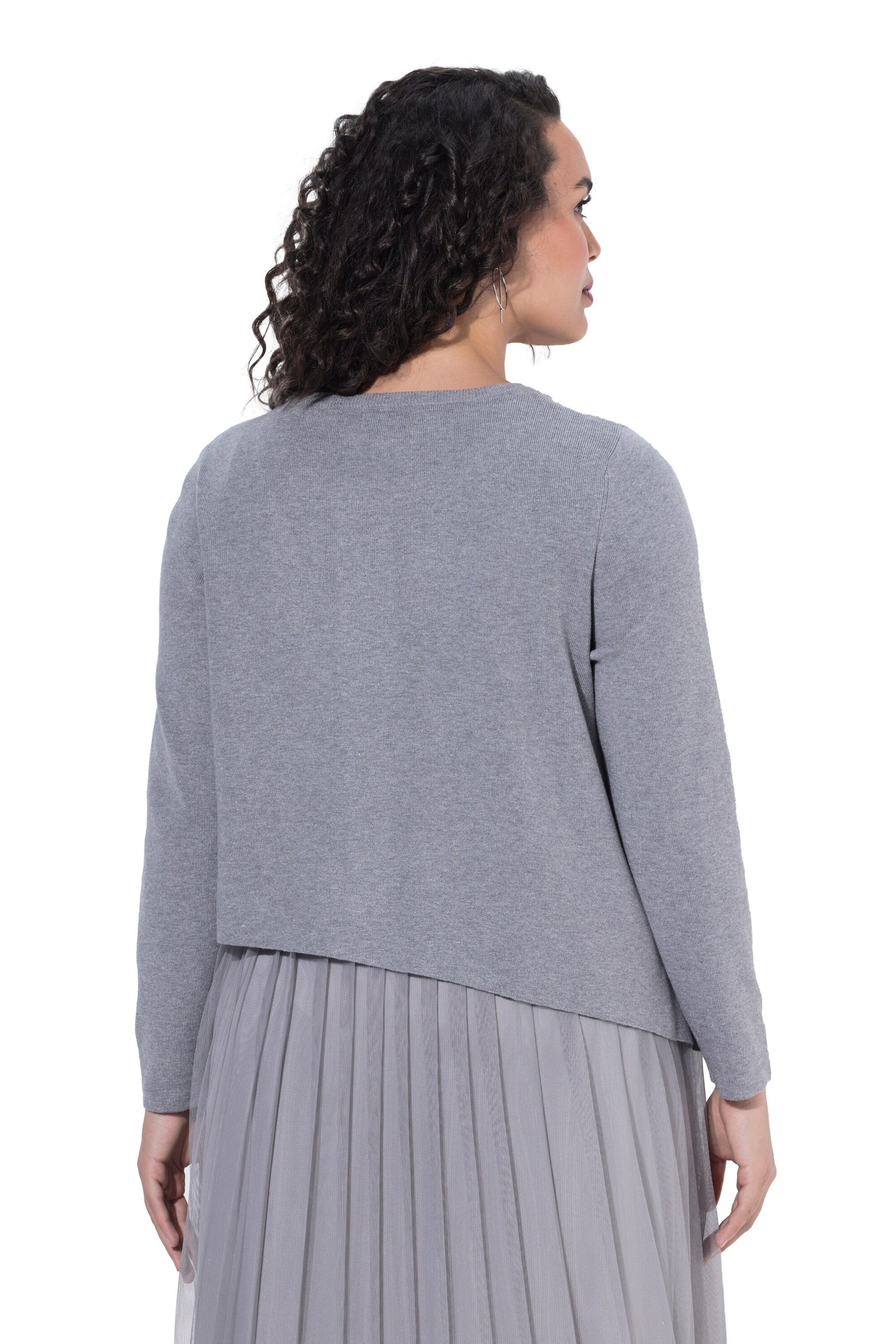 Ulla Popken Pullover in Grau