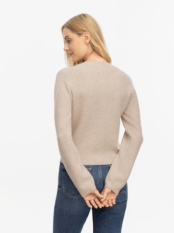 Antargo Knit Cardigan 'Hara' in Beige