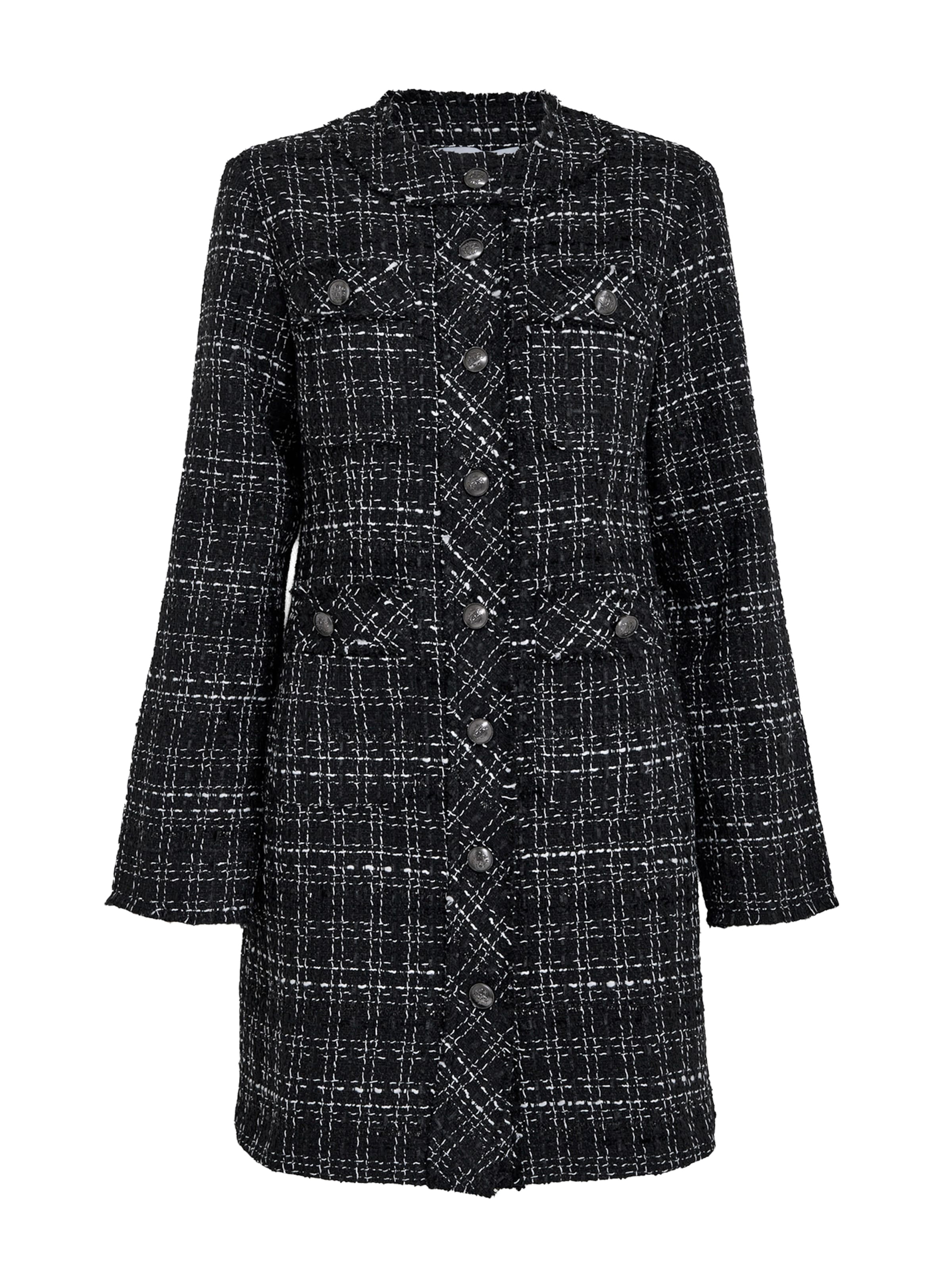 minus Sukienka koktajlowa 'Briana' w kolorze czarny: przód