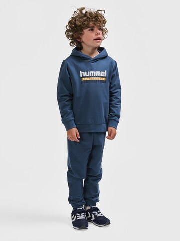 Hummel Sweatshirt 'Tukas' in Blue: front