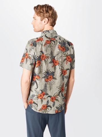 Lindbergh Regular fit Ing 'Palm Leaf' - zöld