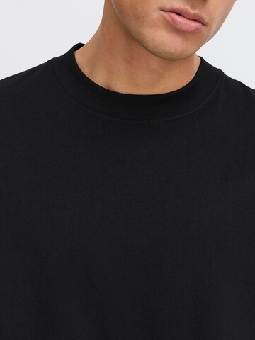 !Solid Shirt ' SDJULIAN ' in Zwart