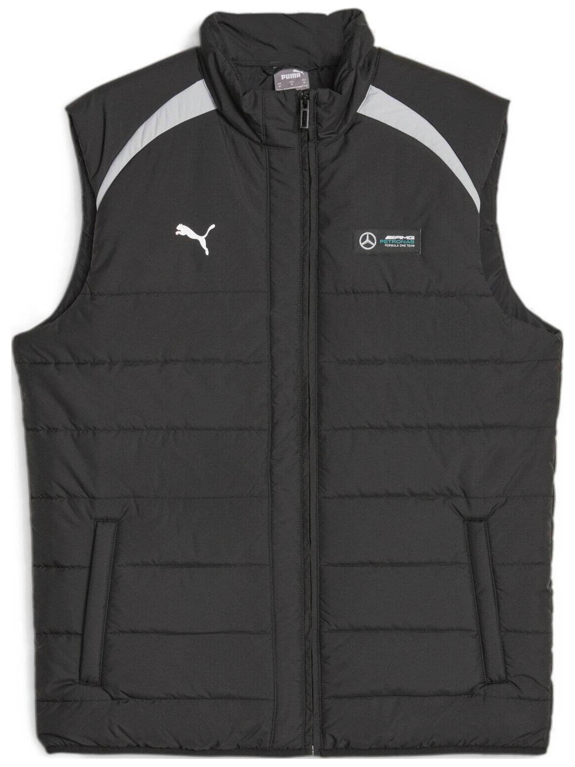 PUMA - Chaleco 'Puma Mapf1 Padded Gilet' en negro: frente