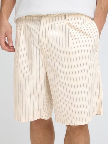 Loosefit Pantaloni chino ' SDAlann Striped Pleated ' di !Solid in beige