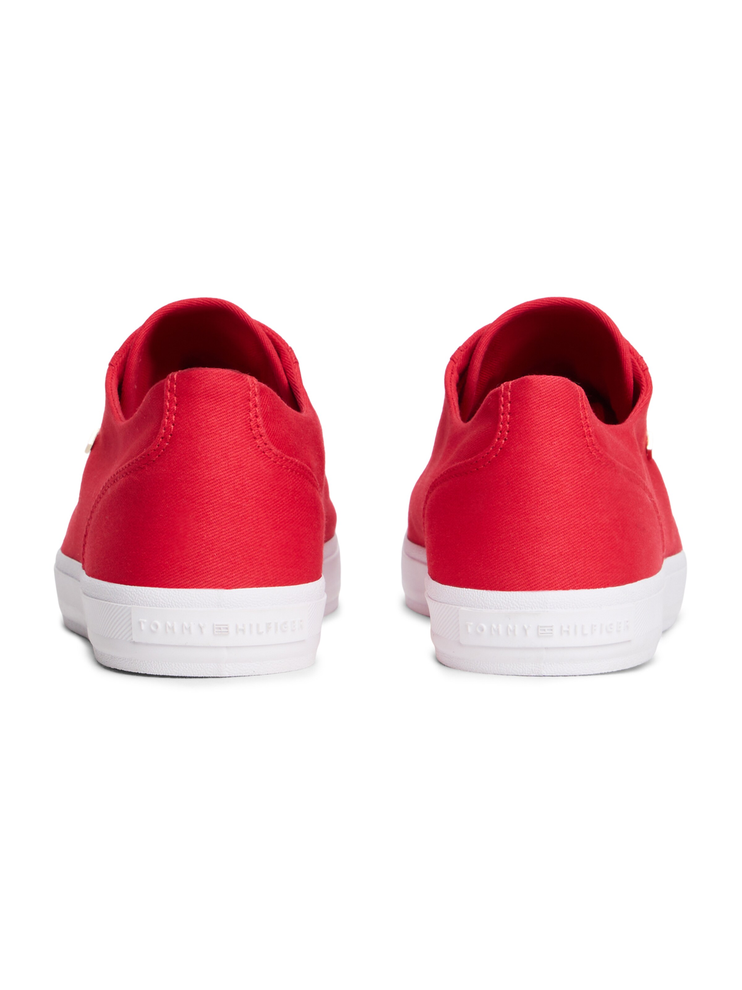 TOMMY HILFIGER Sneaker in Rot: Rückseite
