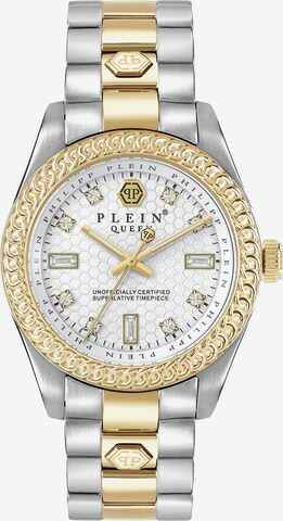 Philipp Plein Analoguhr in Silber: predná strana