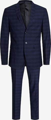 JACK & JONES Regular Suit 'Franco' in Blue: front