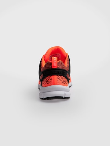 CAMP DAVID Leichter Sneaker im Strick-Design in Rot