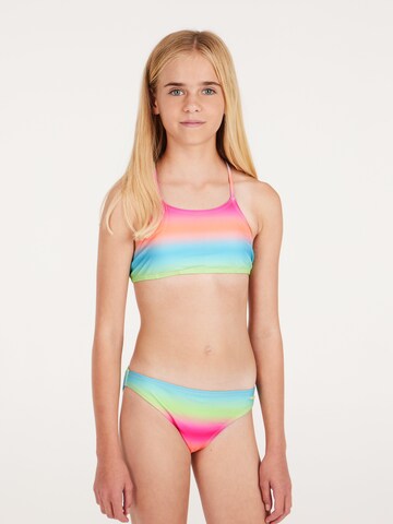PROTEST Bustier Bikini 'PRTJONOI JR' in Blauw: voorkant