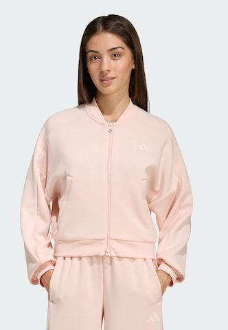 ADIDAS SPORTSWEAR Sports sweat jacket in Pink: front