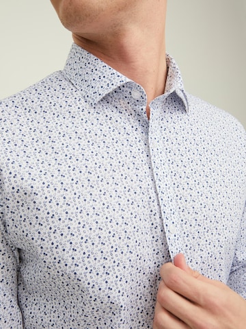 JACK & JONES - Ajuste estrecho Camisa 'BLACKPOOL' en blanco