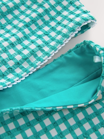 Next Bustier Bikini w kolorze zielony