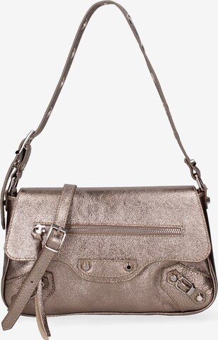 Roberta Rossi Shoulder Bag in Bronze: front