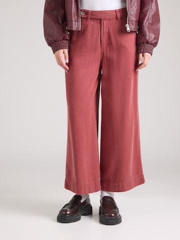 Wide Leg Pantalon 'MMBantry Stalom' MOS MOSH en rouge : devant
