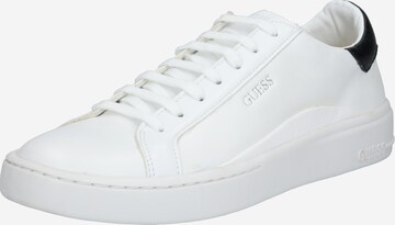 Sneaker low 'Verona' de la GUESS pe alb: față