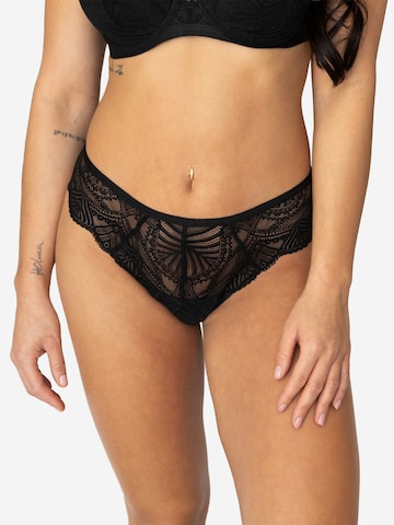 String 'Luxe' SugarShape en noir : devant