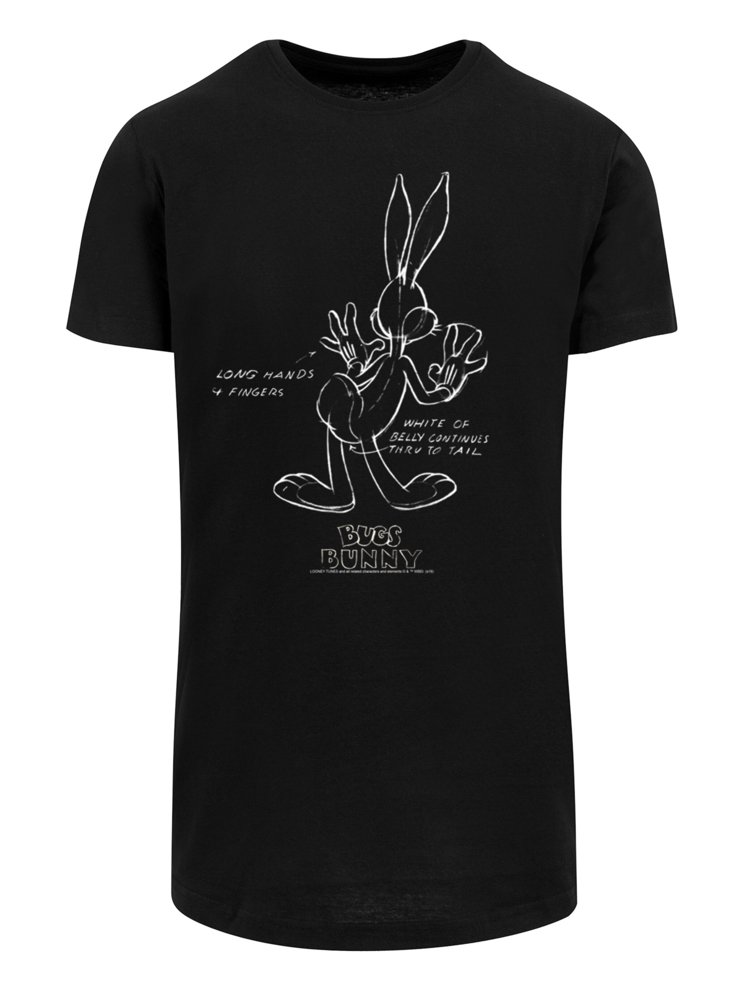 F4NT4STIC T-Shirt in Schwarz: Vorderseite