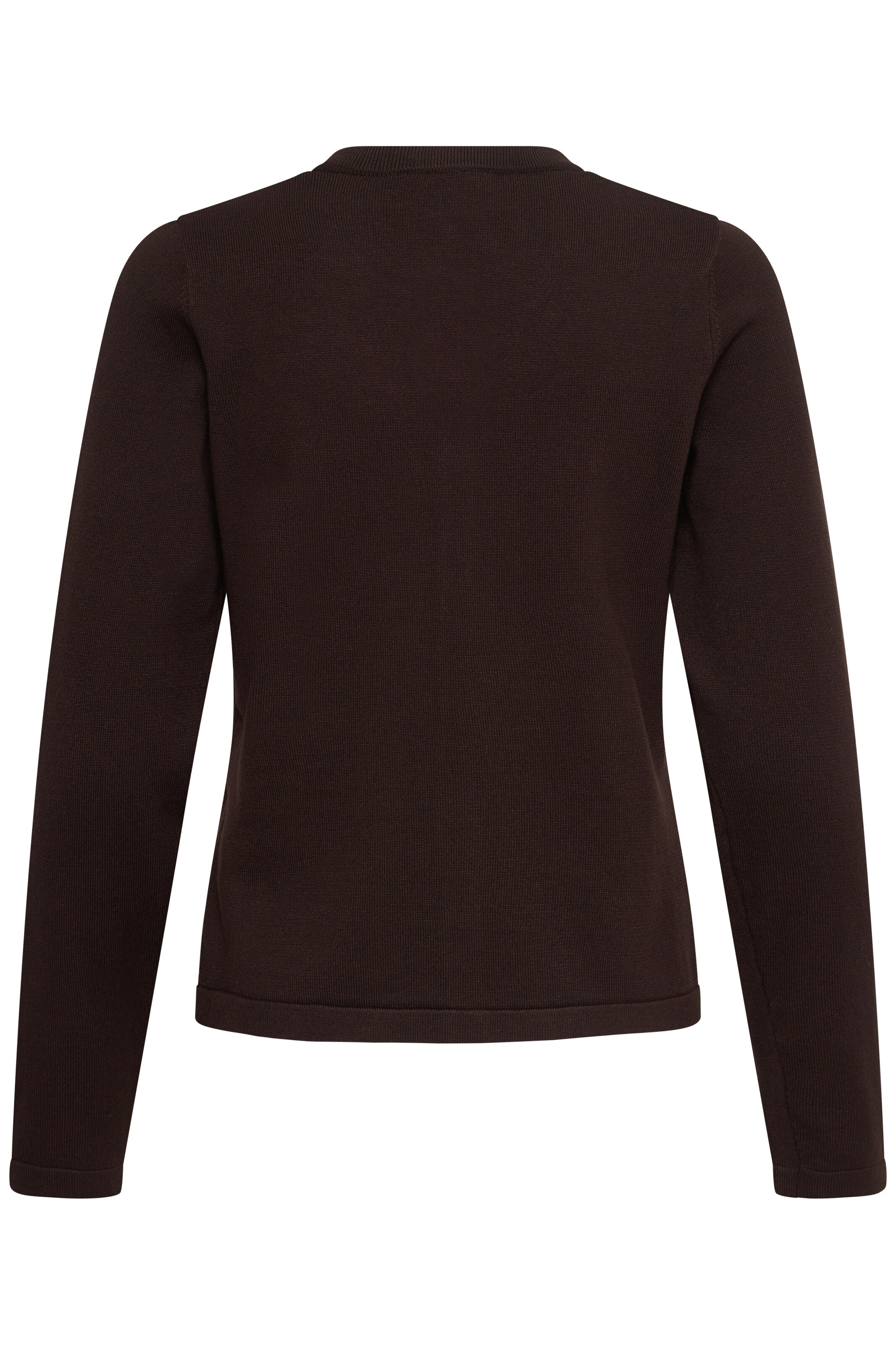 ICHI Knit cardigan 'IHLULS' in Brown