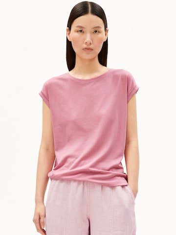 ARMEDANGELS Shirt in Pink: front