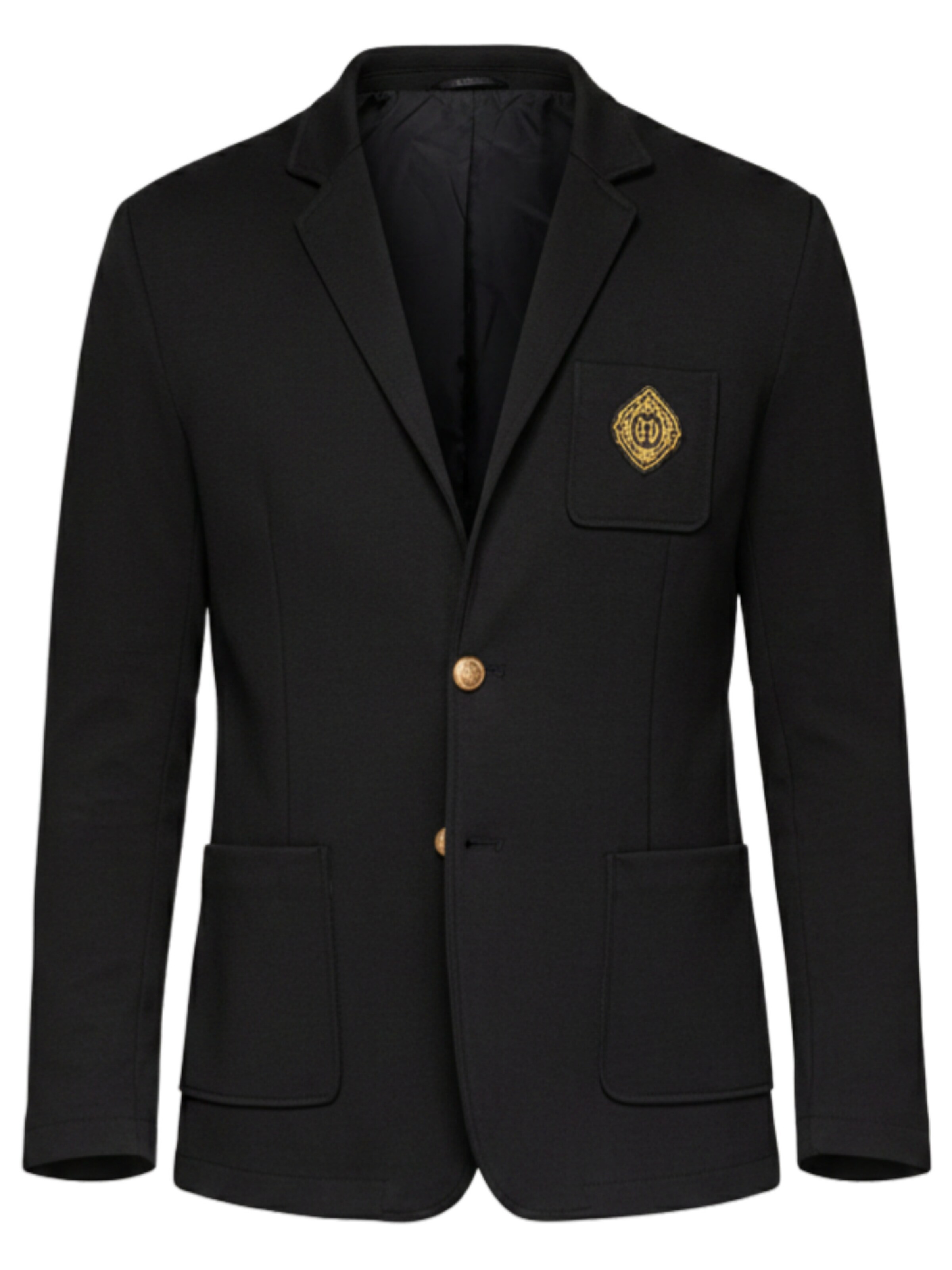 Ombre Business-colbert in Zwart: voorkant
