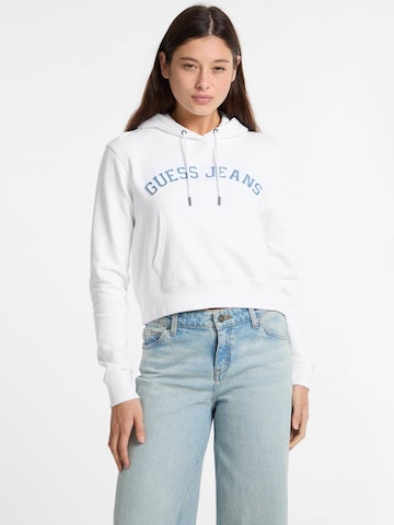 GUESS Sweatshirt in Weiß: Vorderseite