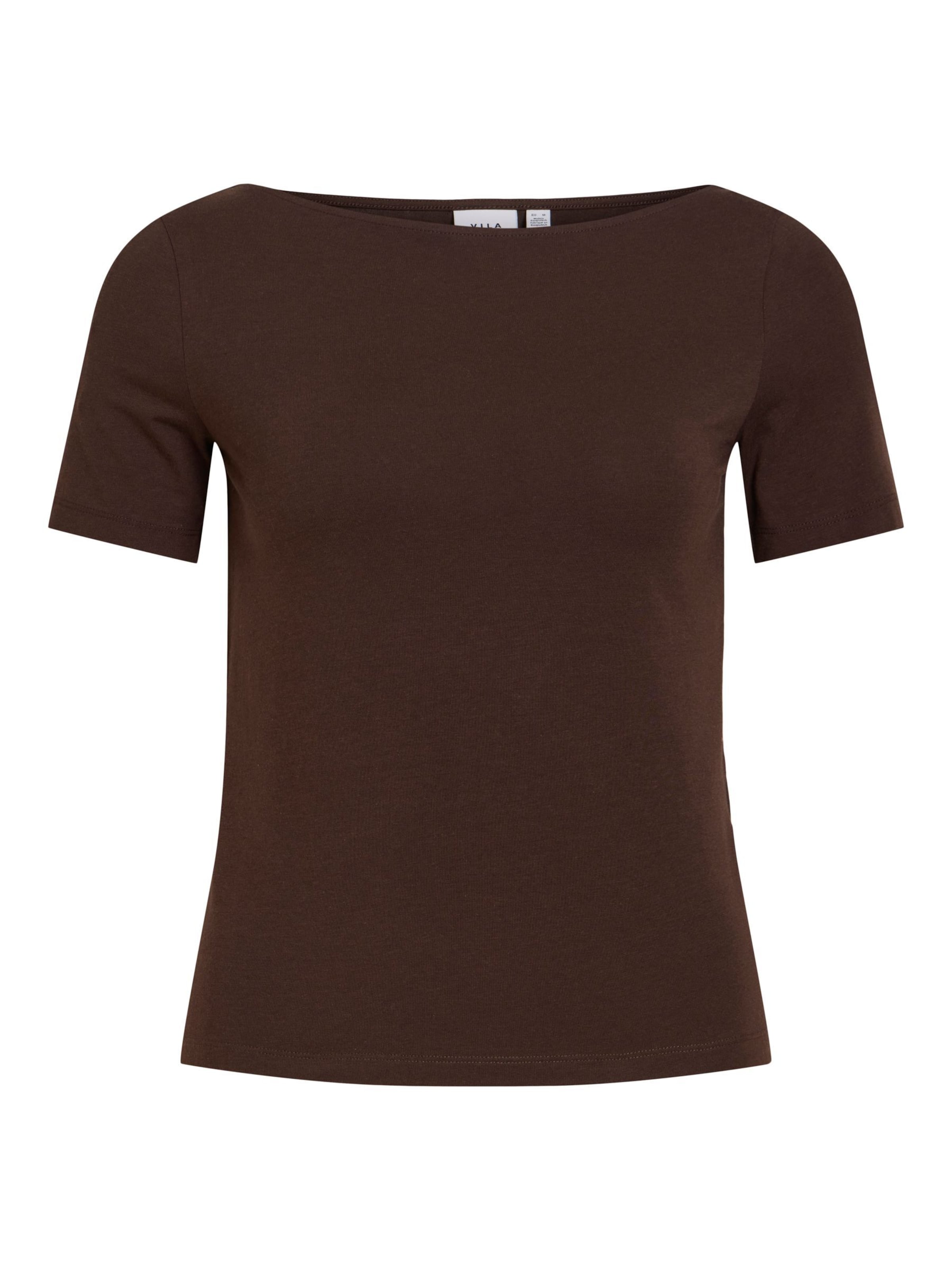 VILA Shirts 'VIEmilie' i brun: forside