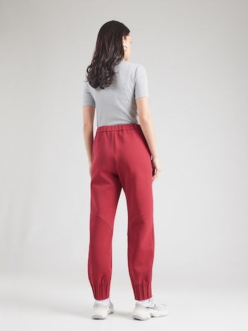 MM by Max Mara Tapered Trousers 'LVISTA' in Red