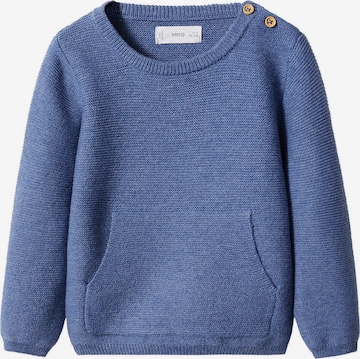 MANGO KIDS Sweater 'PETER' in Blue: front