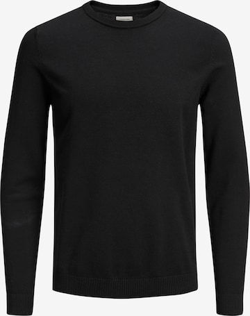 JACK & JONES Sweater in Black: front